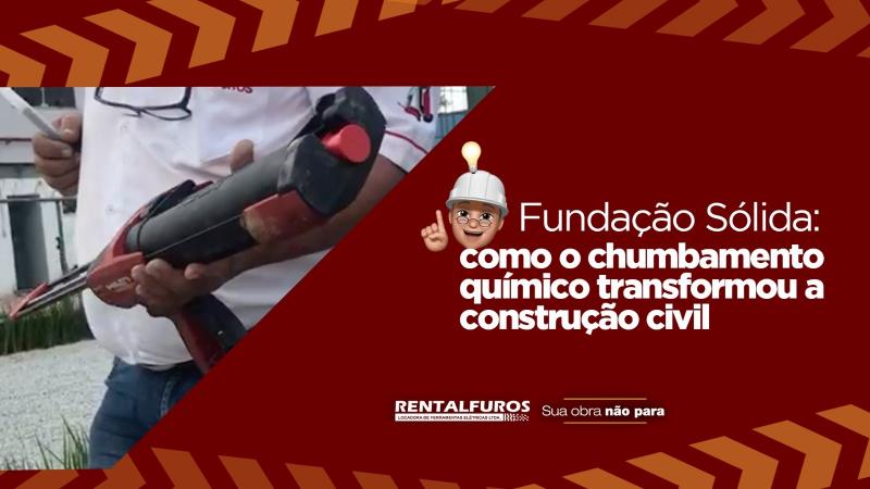 Além da Fixação: o chumbamento químico e seu Impacto na qualidade da construção