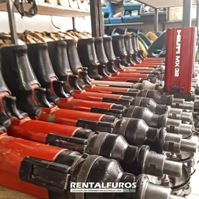 Locação de equipamentos hilti