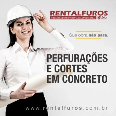 Perfurações e cortes em concreto